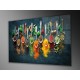 Decorative Tempered Glass Painting 0464 - 72 x 46 Multicolor Wallxpert Decorative Tempered Glass Painting 0464 - 72 x 46 Multicolor