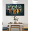 Wallxpert Decorative Tempered Glass Painting 0464 - 72 x 46 Multicolor
