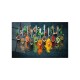 Decorative Tempered Glass Painting 0464 - 72 x 46 Multicolor Wallxpert Decorative Tempered Glass Painting 0464 - 72 x 46 Multicolor