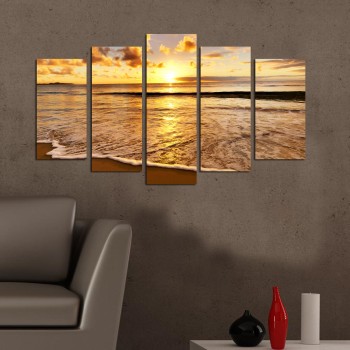 Decorative MDF Painting (5 Pieces) 5PMDF-35 Multicolor