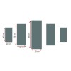 Decorative MDF Painting (5 Pieces) 5PMDF-35 Multicolor