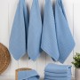 Kitchen Towel Set (10 Pieces) Eloise - Denim Blue Denim Blue