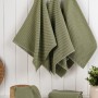 Kitchen Towel Set (6 Pieces) Eloise - Dark Green Dark Green