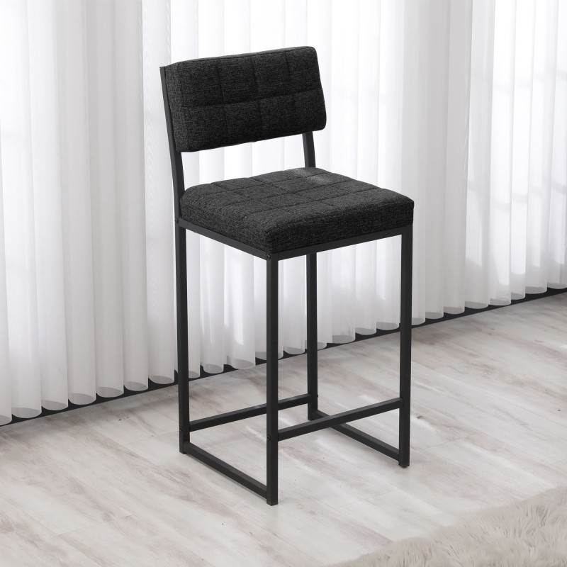 Bar Stool Retro - Anthracite Anthracite