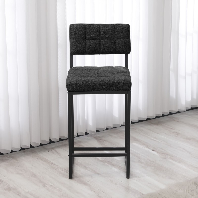 Bar Stool Retro - Anthracite Anthracite