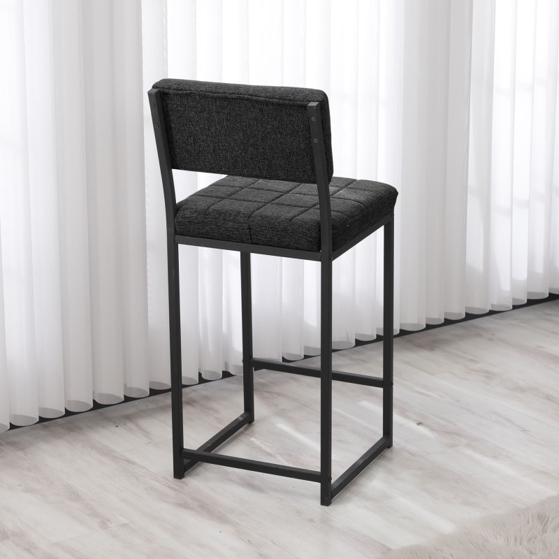 Bar Stool Retro - Anthracite Anthracite