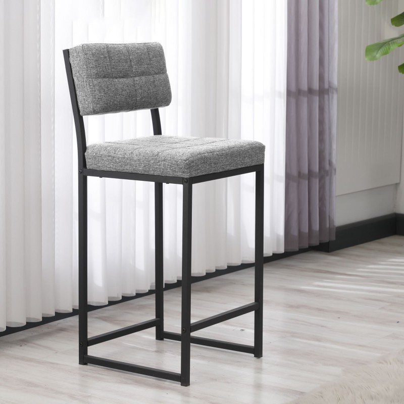 Bar Stool Retro - Grey Grey