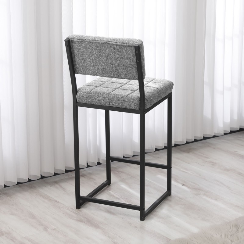 Bar Stool Retro - Grey Grey