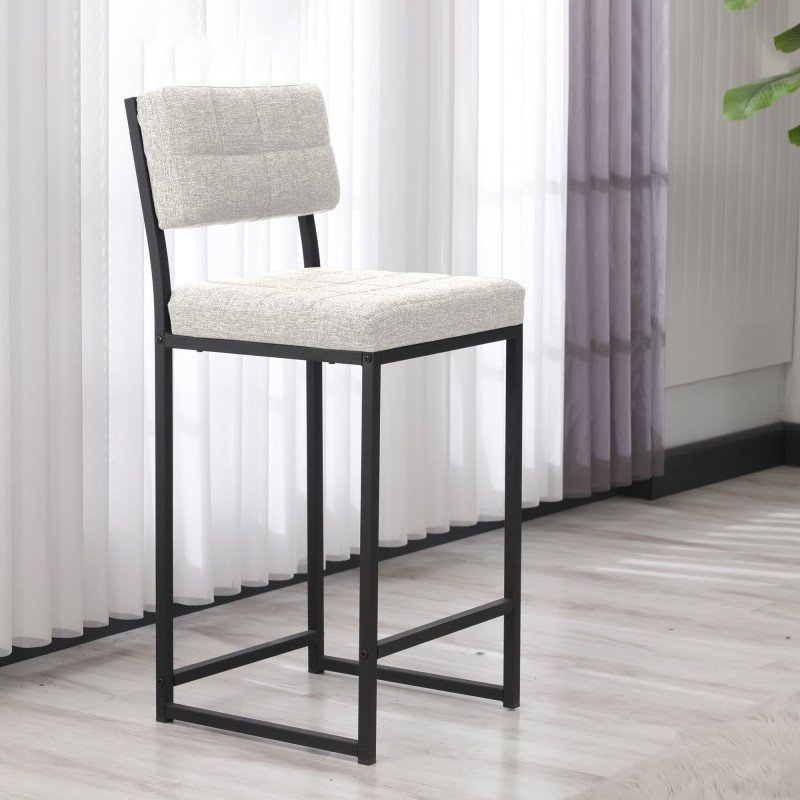 Bar Stool Retro - Cream Cream