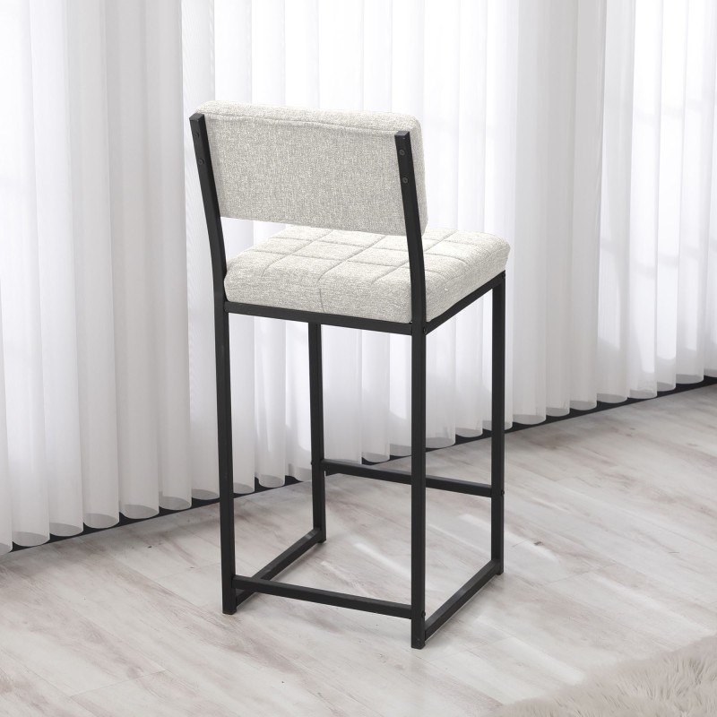 Bar Stool Retro - Cream Cream