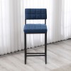 Bar Stool Retro - Navy Blue Navy Blue