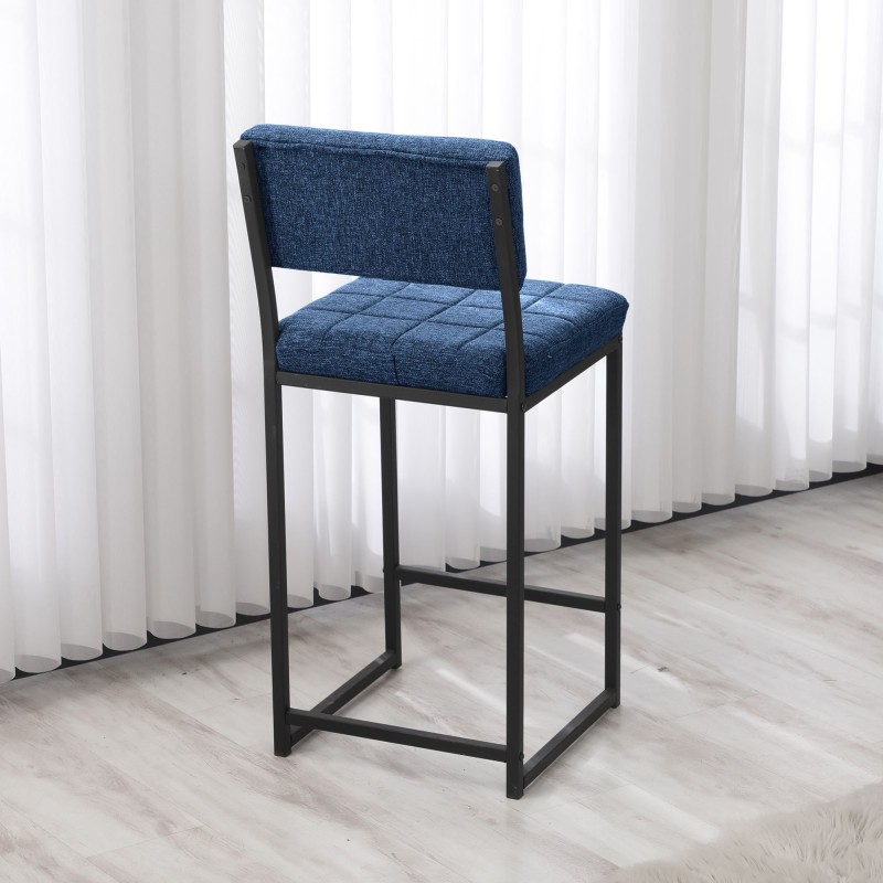 Bar Stool Retro - Navy Blue Navy Blue