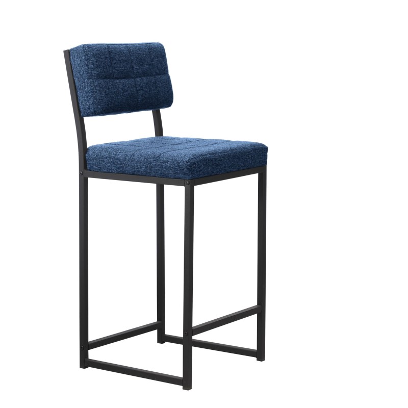 Bar Stool Retro - Navy Blue Navy Blue