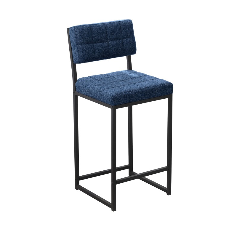 Bar Stool Retro - Navy Blue Navy Blue