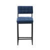 Bar Stool Retro - Navy Blue Navy Blue