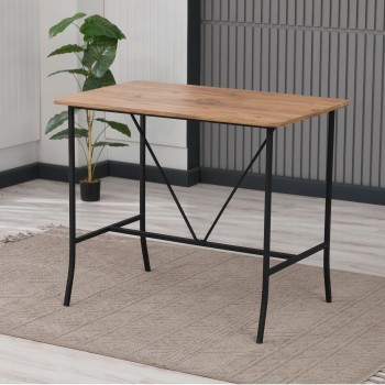 Bar Table Retro - Walnut Walnut