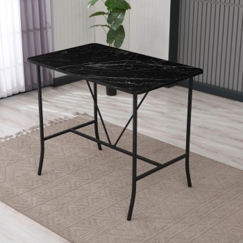 Bar Table Retro - Black Black