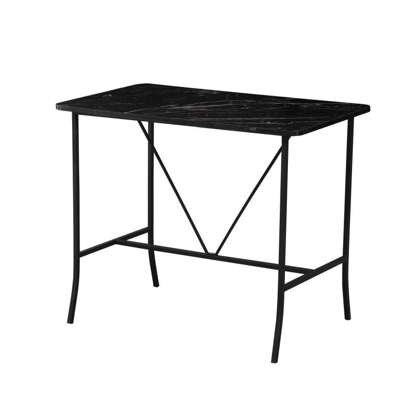 Bar Table Retro - Black Black