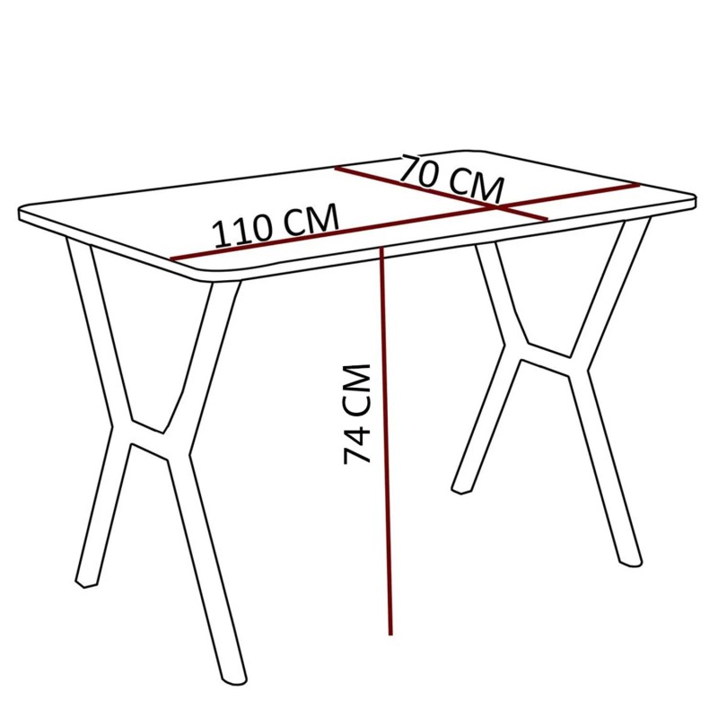 Extendable Dining Table & Chairs Set (5 Pieces) Dubai - Green, Walnut Green
Walnut