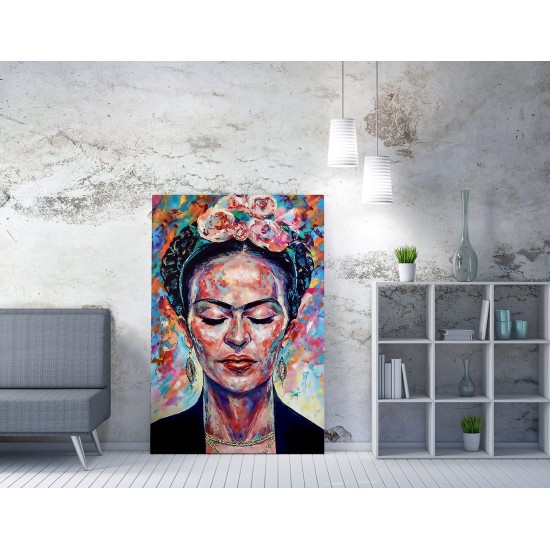 Decorative Canvas Painting WY233 (50 x 70) Multicolor Wallxpert Decorative Canvas Painting WY233 (50 x 70) Multicolor