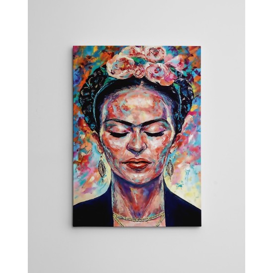 Decorative Canvas Painting WY233 (50 x 70) Multicolor Wallxpert Decorative Canvas Painting WY233 (50 x 70) Multicolor