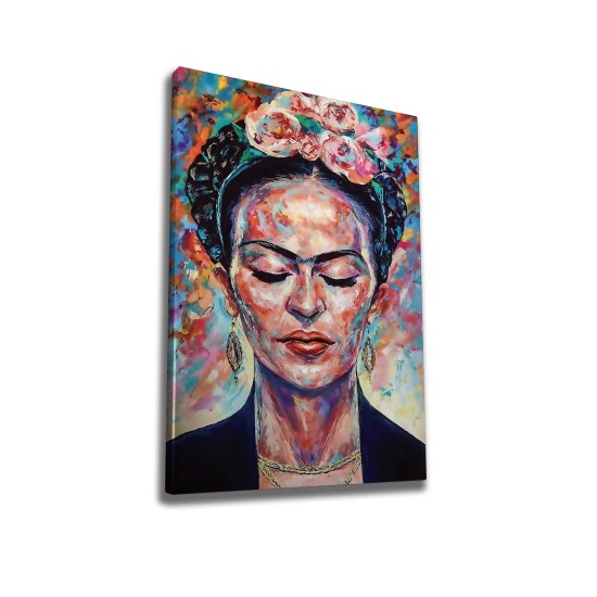 Decorative Canvas Painting WY233 (50 x 70) Multicolor Wallxpert Decorative Canvas Painting WY233 (50 x 70) Multicolor