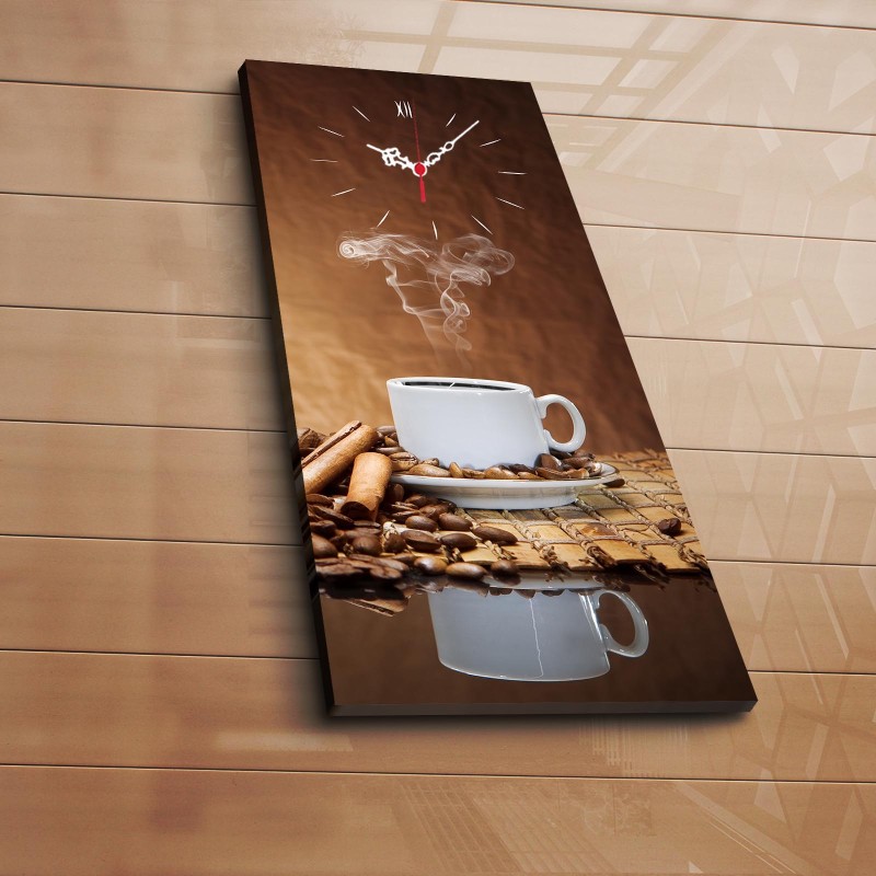 Decorative Canvas Wall Clock 3070CS-26 Multicolor