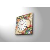 Decorative Canvas Wall Clock 4545CS-44 Multicolor