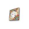 Decorative Canvas Wall Clock 4545CS-44 Multicolor