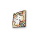 Decorative Canvas Wall Clock 4545CS-44 Multicolor