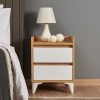 Nightstand Tuvalle 041 Sapphire Oak
White