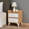 Nightstand Tuvalle 041 Sapphire Oak
White
