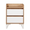 Nightstand Tuvalle 041 Sapphire Oak
White