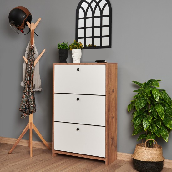 Shoe Cabinet Tuvalle 023 Atlantic
Pine
White