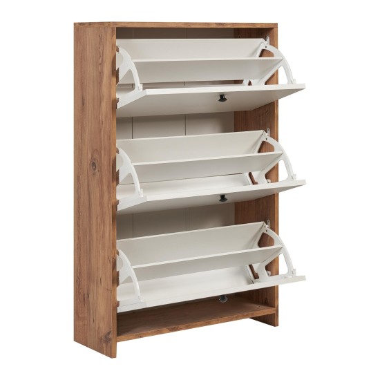 Shoe Cabinet Tuvalle 023 Atlantic
Pine
White