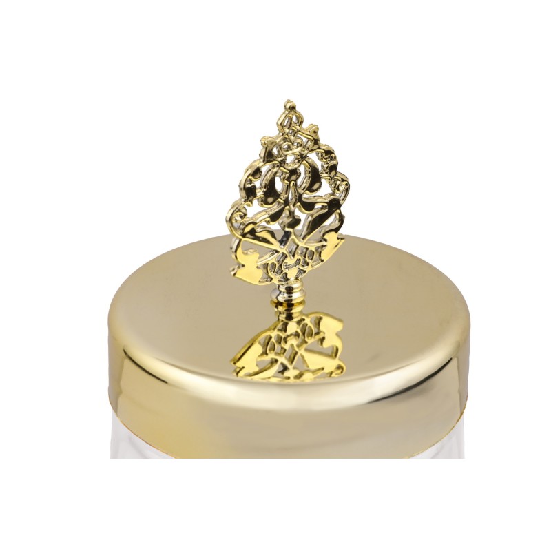 Hermia Storage Box Set (6 Pieces) PLTN112 Transparent
Gold