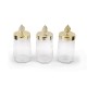 Hermia Storage Box Set (3 Pieces) PLTN108 Transparent
Gold