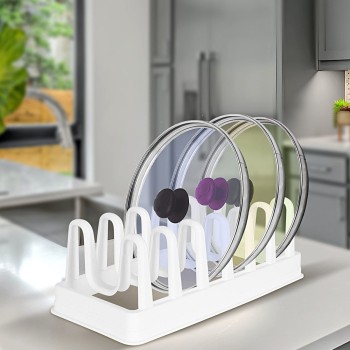 Pot Lid Holder PLTN116 White