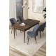 Dining Table & Chairs Set (5 Pieces) Arp - Baroque, Fume Baroque
Fume Dining Table & Chairs Set (5 Pieces) Arp - Baroque, Fume Baroque
Fume