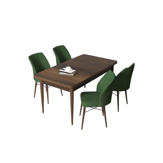 Dining Table & Chairs Set (5 Pieces) Arp - Baroque, Khaki Baroque
Khaki Dining Table & Chairs Set (5 Pieces) Arp - Baroque, Khaki Baroque
Khaki