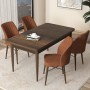 Dining Table & Chairs Set (5 Pieces) Arp - Baroque, Tile Red Baroque
Tile Red
