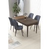 Dining Table & Chairs Set (5 Pieces) Nil - Baroque, Fume Baroque
Fume