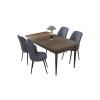 Dining Table & Chairs Set (5 Pieces) Nil - Baroque, Fume Baroque
Fume