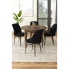 Dining Table & Chairs Set (5 Pieces) Rox - Baroque, Black Baroque
Black