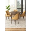 Dining Table & Chairs Set (5 Pieces) Rox - Baroque, Cappuccino Baroque
Cappuccino