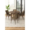 Dining Table & Chairs Set (5 Pieces) Rox - Baroque, Brown Baroque
Brown