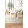 Dining Table & Chairs Set (5 Pieces) Tor - White, Cream White
Cream