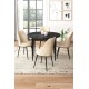 Dining Table & Chairs Set (5 Pieces) Tor - Black Marble, Cream Black Marble
Cream Dining Table & Chairs Set (5 Pieces) Tor - Black Marble, Cream Black Marble
Cream
