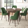 Dining Table & Chairs Set (5 Pieces) Tor - Baroque, Khaki Baroque
Khaki