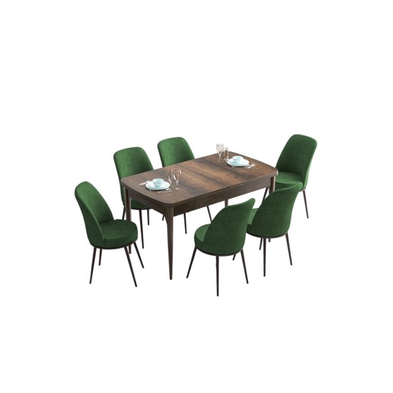Extendable Dining Table & Chairs Set (7 Pieces) Han - Baroque, Khaki Baroque
Khaki Extendable Dining Table & Chairs Set (7 Pieces) Han - Baroque, Khaki Baroque
Khaki